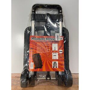 Lightweight Folding Dolly On Wheels Portable Transport Cart Travel Helper